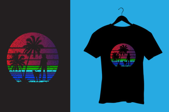 Halloween Retro T Shirt Design