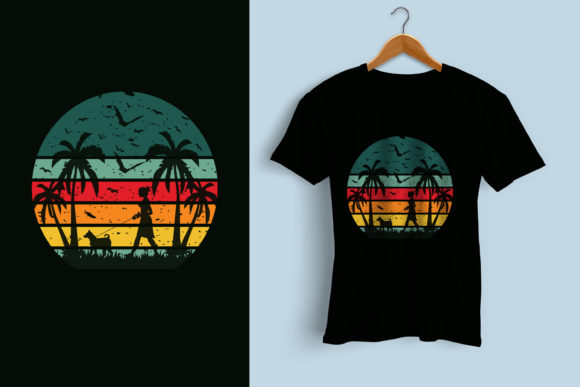 Halloween Retro T Shirt Design Tramplete