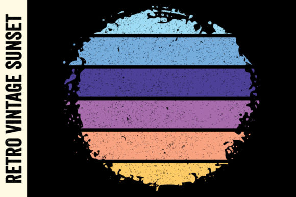 Retro Vintage Sunset 12