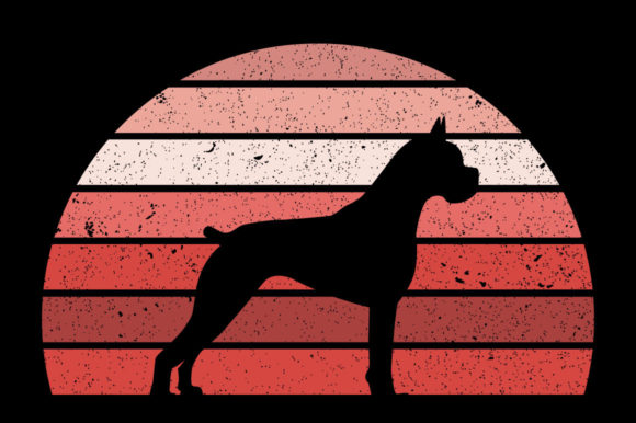 Retro Vintage Sunset BOXER
